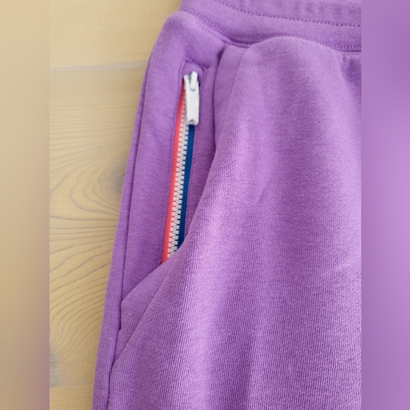 NWT FourLaps Oversized Rush Sweat Shorts Elastic Drawstring Lavendar Purple S - Picture 3 of 8